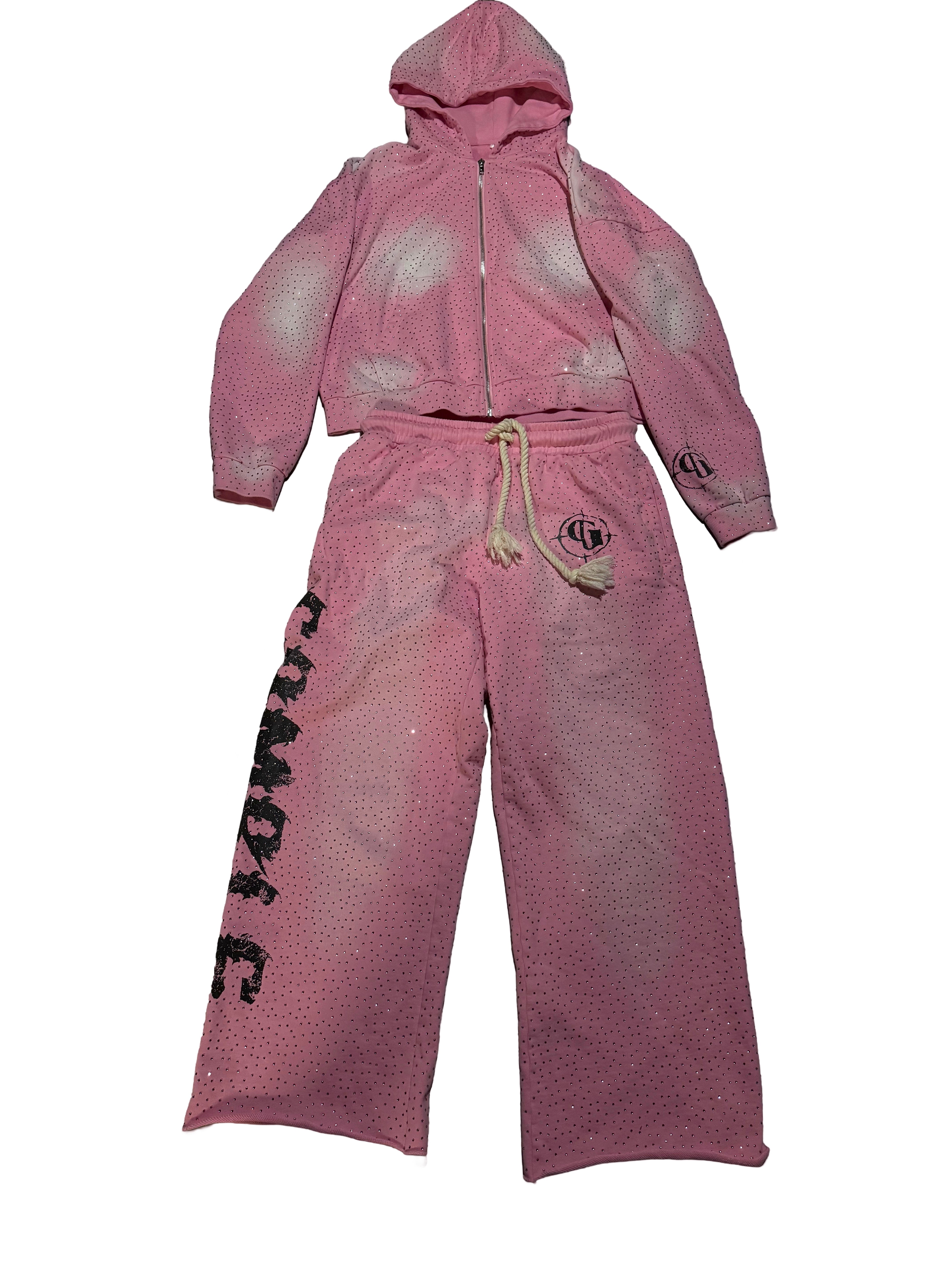 Gamble Pari 'Rockstar' Set (Pink)