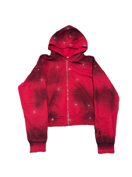 Gamble Pari 'Rockstar' Hoodie (Red)