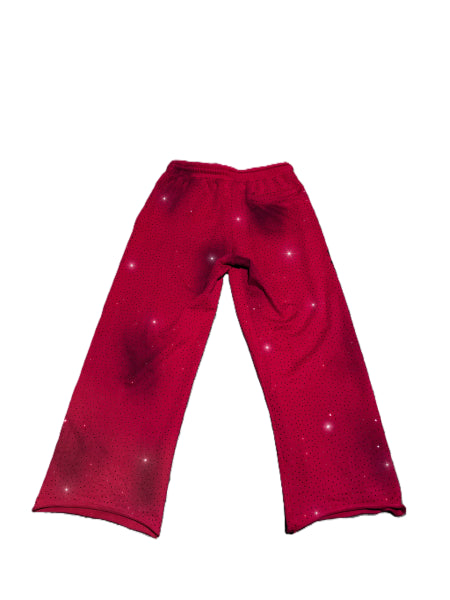 Gamble Pari ‘Rockstar’ Sweatpants (Red)